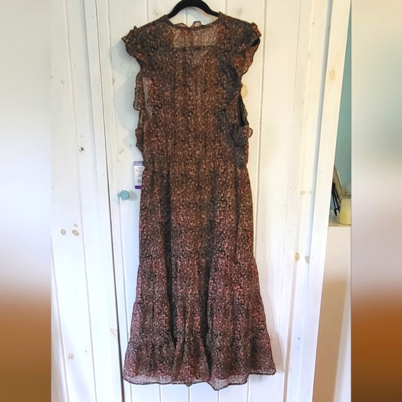 BB Dakota by Steve Madden Ditsy Ruffle Midi Dress - Picture 7 of 10